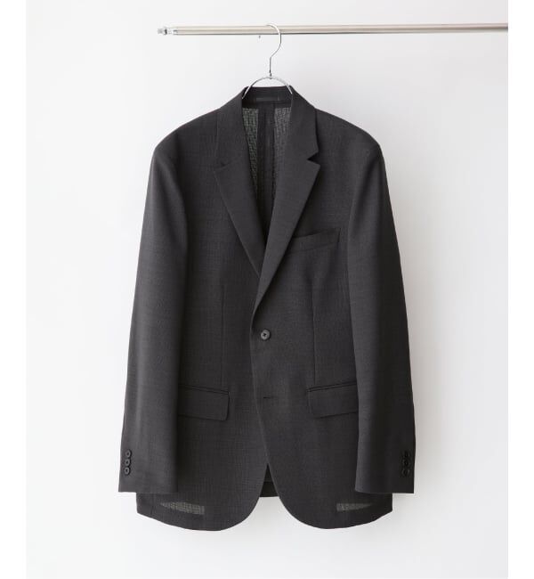 EDIFICE「《予約》&rdquo;吸汗＆速乾機能&rdquo; EVALET メッシュ 2ボタン ジャケット」|テーラードジャケット|グレー