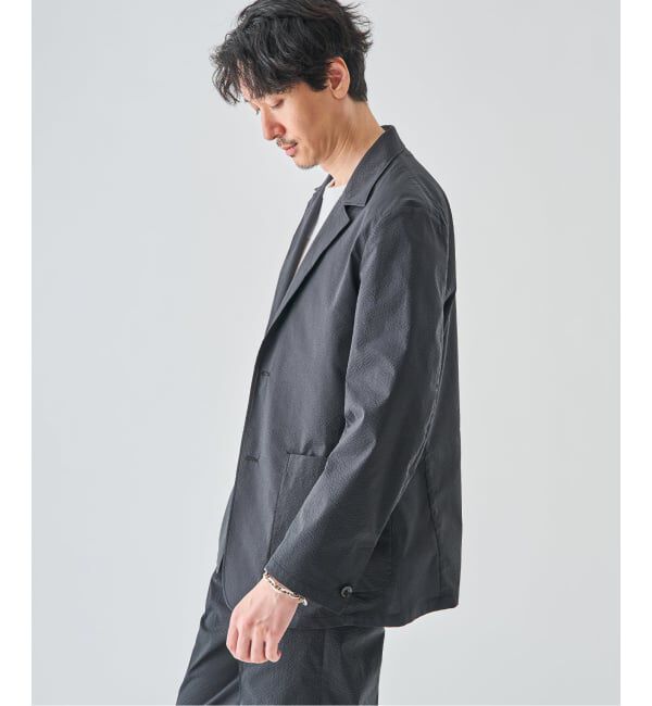 EDIFICE「《予約》モダン サッカー 2B ジャケット」|テーラードジャケット|