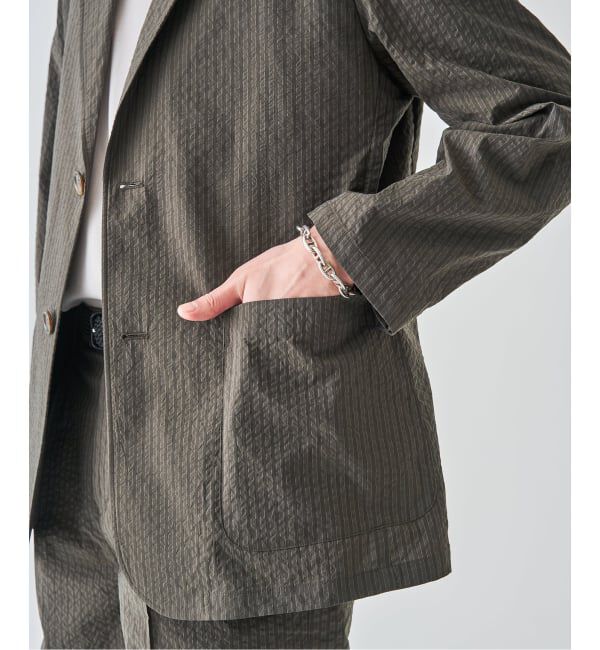 EDIFICE「《予約》モダン サッカー 2B ジャケット」|テーラードジャケット|