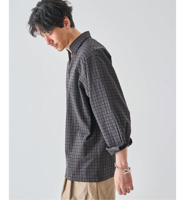 EDIFICE「《予約》チェック バルーズ シャツ」|シャツ・ブラウス|
