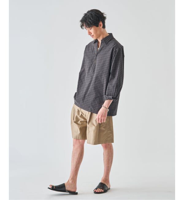 EDIFICE「《予約》チェック バルーズ シャツ」|シャツ・ブラウス|