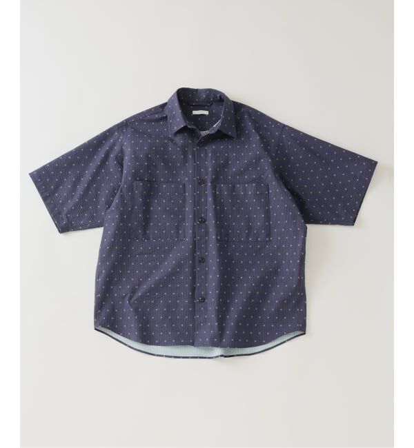 EDIFICE「《予約》サッカー プリント ハーフスリーブ シャツ」|シャツ・ブラウス|