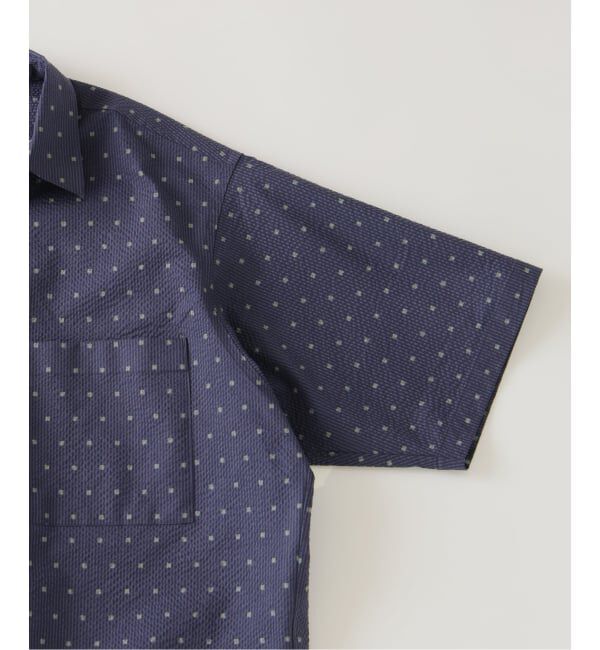 EDIFICE「《予約》サッカー プリント ハーフスリーブ シャツ」|シャツ・ブラウス|