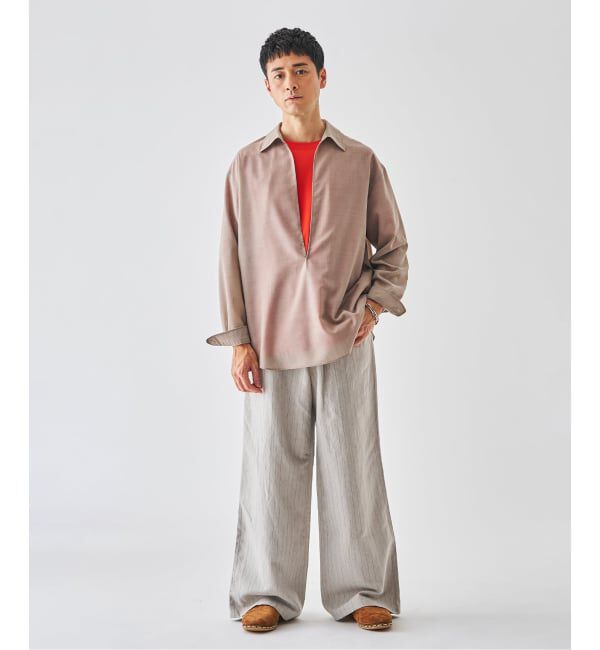 EDIFICE「《予約》トロピカル スキッパー シャツ」|シャツ・ブラウス|