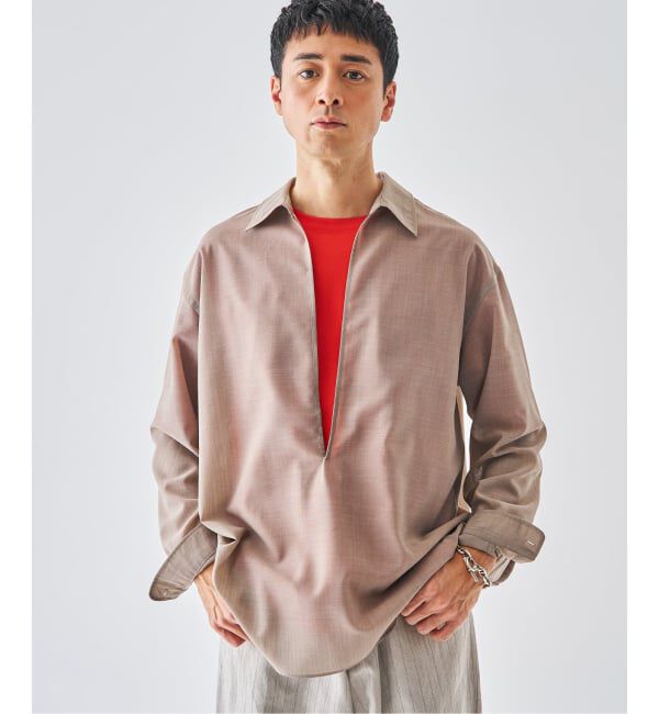 EDIFICE「《予約》トロピカル スキッパー シャツ」|シャツ・ブラウス|