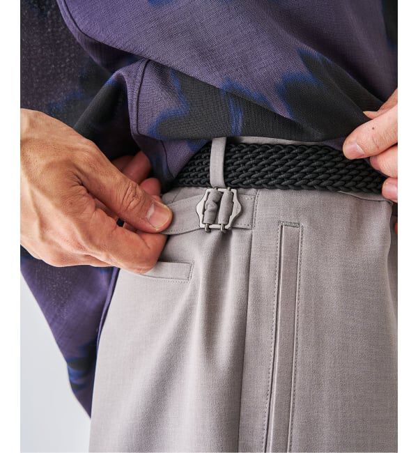 EDIFICE「《予約》サイド アジャスト トラウザー」|スラックス|