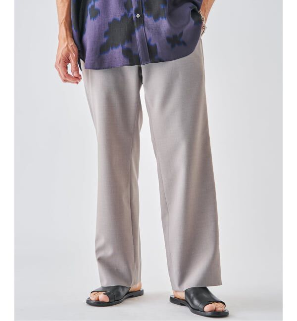 EDIFICE「《予約》サイド アジャスト トラウザー」|スラックス|