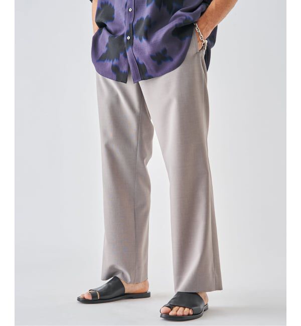 EDIFICE「《予約》サイド アジャスト トラウザー」|スラックス|