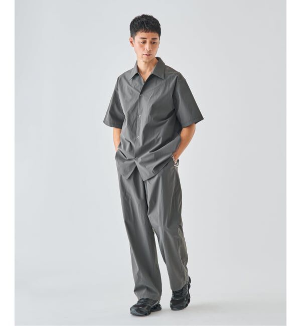 EDIFICE「《予約》【EDIFICE ALL-DAY SETUPシリーズ】2点セット オーバーシャツ&イージーパンツ」|シャツ・ブラウス|