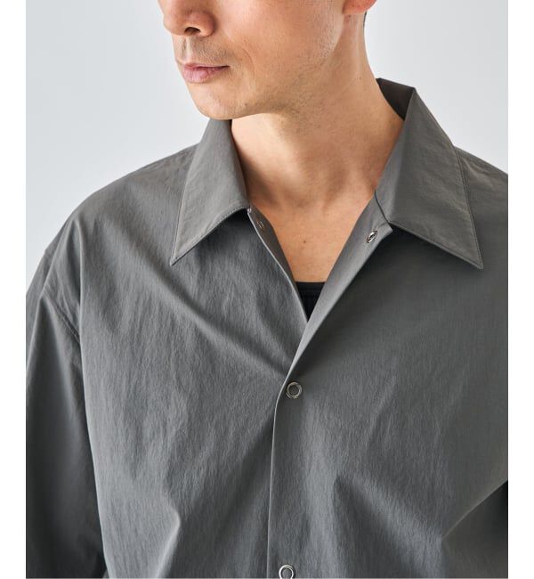 EDIFICE「《予約》【EDIFICE ALL-DAY SETUPシリーズ】2点セット オーバーシャツ&イージーパンツ」|シャツ・ブラウス|