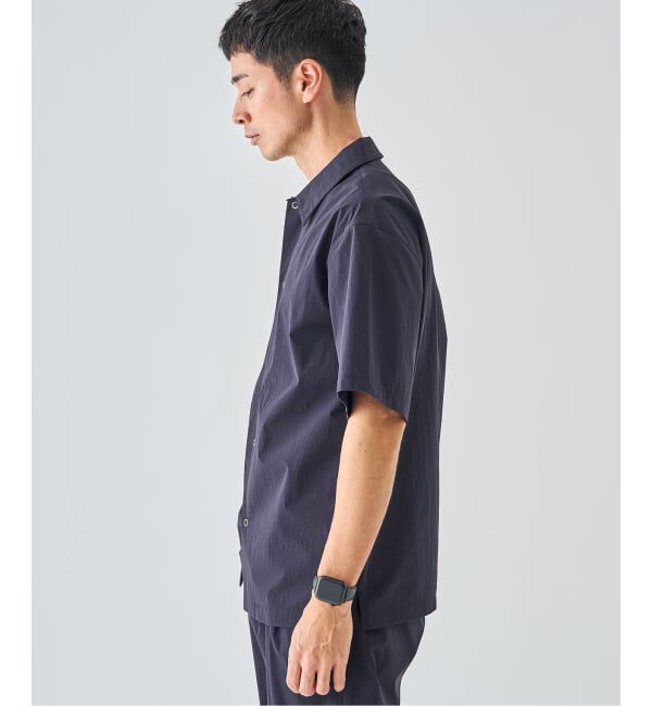 EDIFICE「《予約》【EDIFICE ALL-DAY SETUPシリーズ】2点セット オーバーシャツ&イージーパンツ」|シャツ・ブラウス|