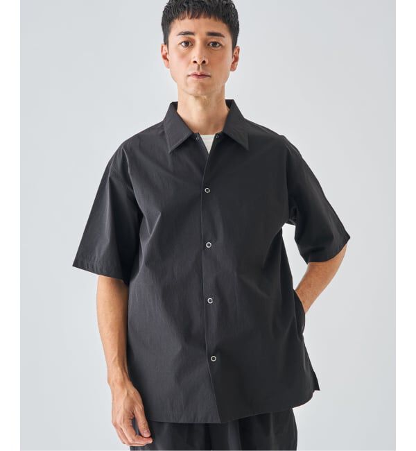 EDIFICE「《予約》【EDIFICE ALL-DAY SETUPシリーズ】2点セット オーバーシャツ&イージーパンツ」|シャツ・ブラウス|