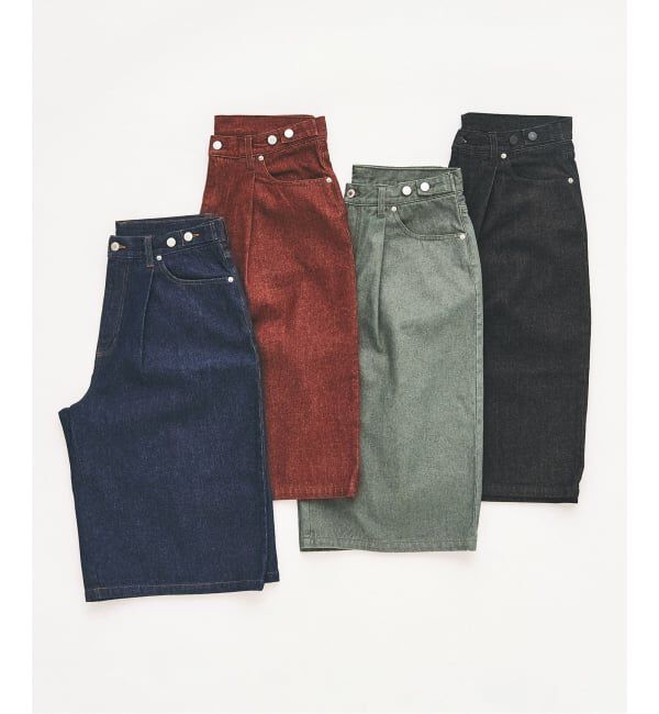 417 EDIFICE「デニムワイドショーツ」|その他|