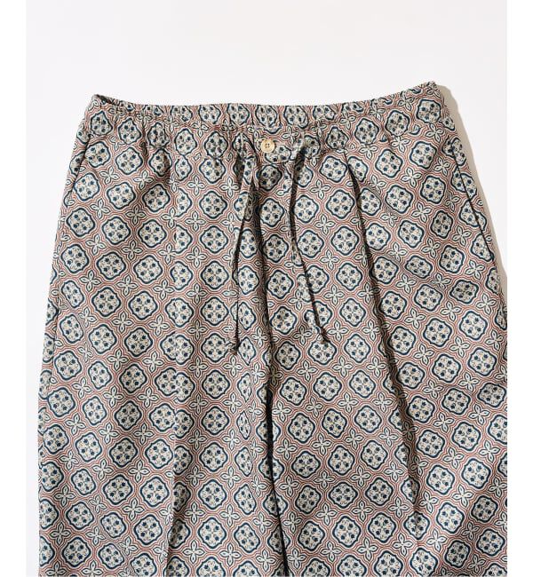 417 EDIFICE「パターンプリント イージーパンツ」|スラックス|