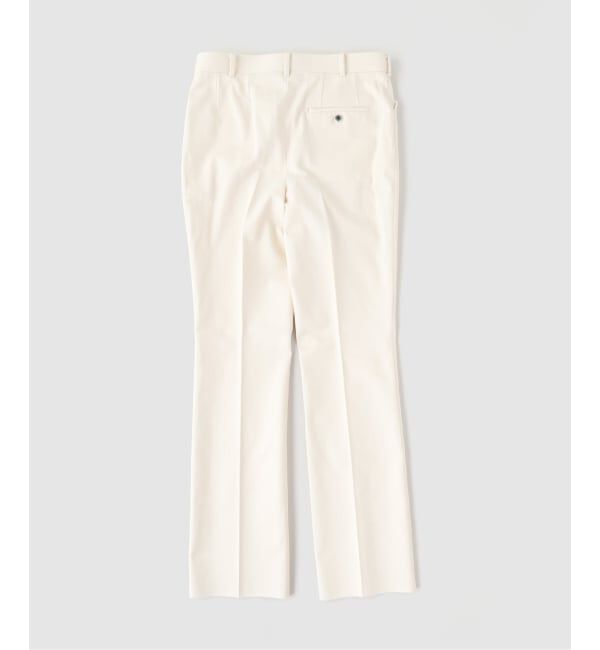 EDIFICE「Fumiya Hirano(フミヤヒラノ)  Carnaby Ecru Trousers」|スラックス|