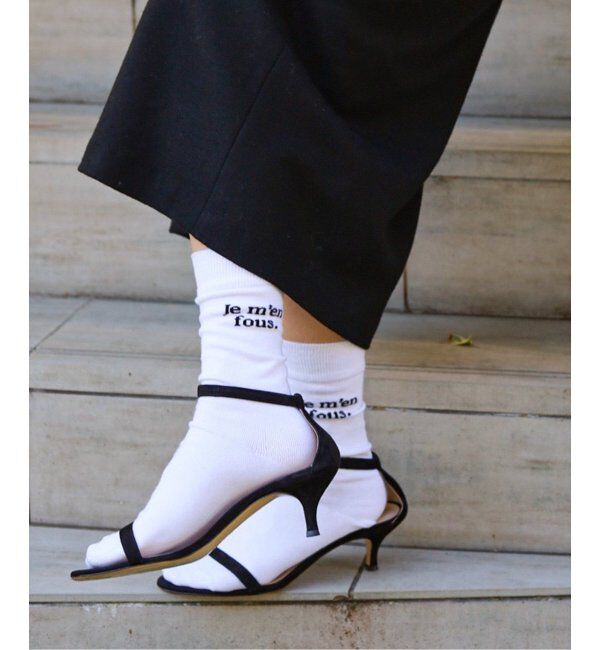 journal standard L'essage「【NEBULONI E. /ネブローニ】スエード1ストヒール：サンダル」|サンダル|