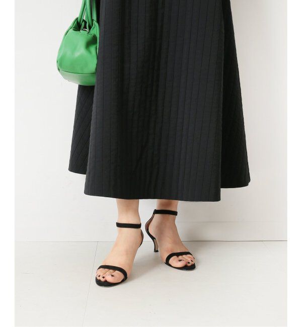 journal standard L'essage「【NEBULONI E. /ネブローニ】スエード1ストヒール：サンダル」|サンダル|