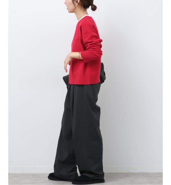 JOURNAL STANDARD relume「《追加 / 新色》ウールカシミヤVネックプルオーバー」|ニット・セーター|