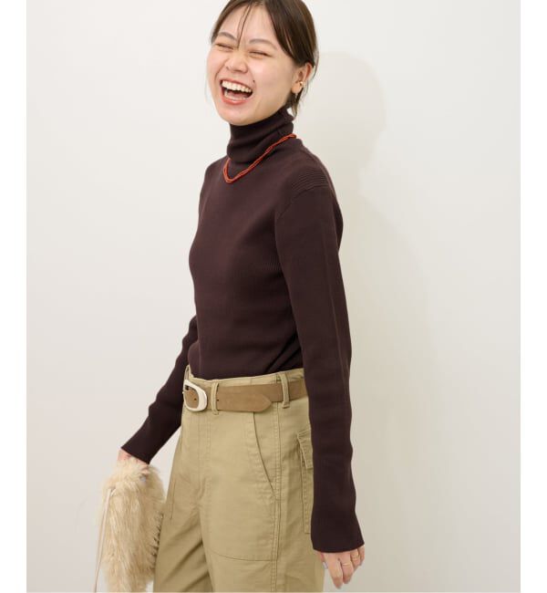 JOURNAL STANDARD relume「《追加3》スイスオーガニックコットンタートルネックプルオーバー」|ニット・セーター|