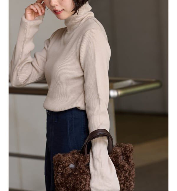 JOURNAL STANDARD relume「《追加3》スイスオーガニックコットンタートルネックプルオーバー」|ニット・セーター|