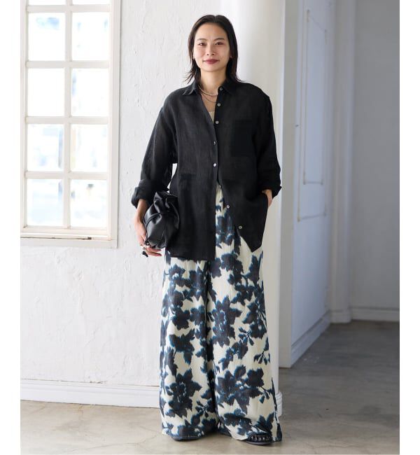 JOURNAL STANDARD「ゼフィールリネン2WAYメッシュシャツ」|シャツ・ブラウス|