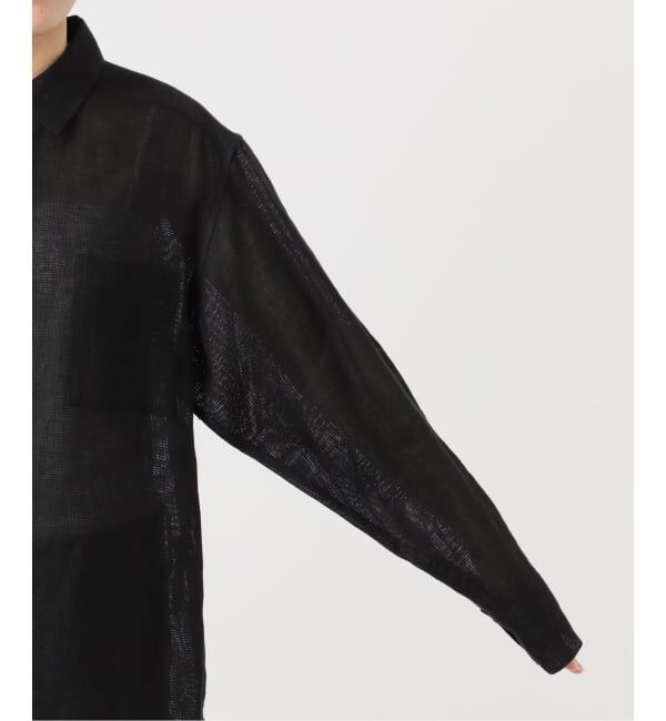 JOURNAL STANDARD「ゼフィールリネン2WAYメッシュシャツ」|シャツ・ブラウス|