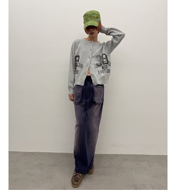 Oriens JOURNAL STANDARD「プリンテッドニットカーディガン」|カーディガン|