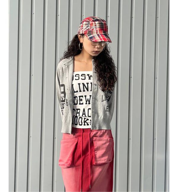 Oriens JOURNAL STANDARD「プリンテッドニットカーディガン」|カーディガン|