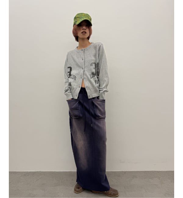 Oriens JOURNAL STANDARD「プリンテッドニットカーディガン」|カーディガン|