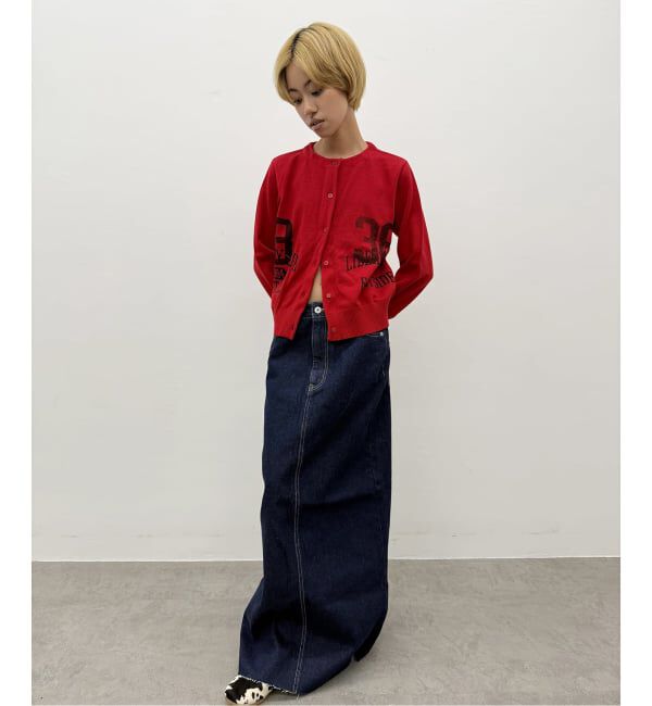 Oriens JOURNAL STANDARD「プリンテッドニットカーディガン」|カーディガン|