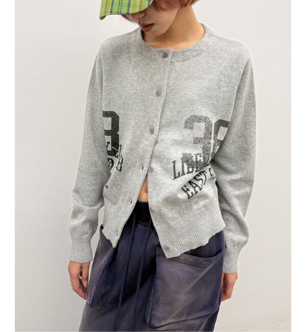 Oriens JOURNAL STANDARD「プリンテッドニットカーディガン」|カーディガン|