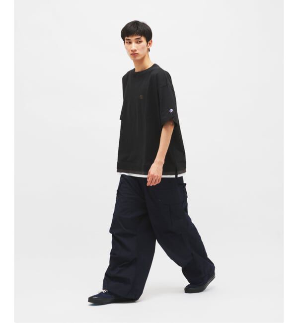 JOURNAL STANDARD「CHAMPION / チャンピオン for JOURNAL STANDARD 3 レイヤード 半袖 Tシャツ」|Tシャツ・カットソー|