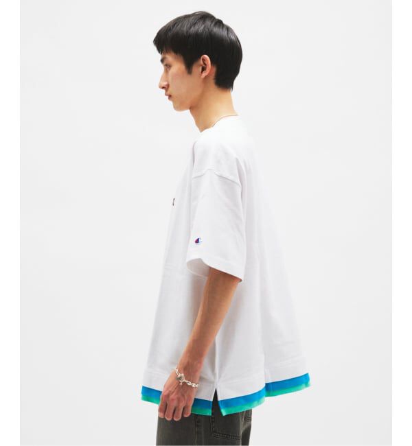 JOURNAL STANDARD「CHAMPION / チャンピオン for JOURNAL STANDARD 3 レイヤード 半袖 Tシャツ」|Tシャツ・カットソー|