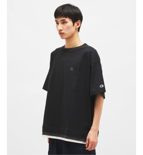 JOURNAL STANDARD「CHAMPION / チャンピオン for JOURNAL STANDARD 3 レイヤード 半袖 Tシャツ」|Tシャツ・カットソー|