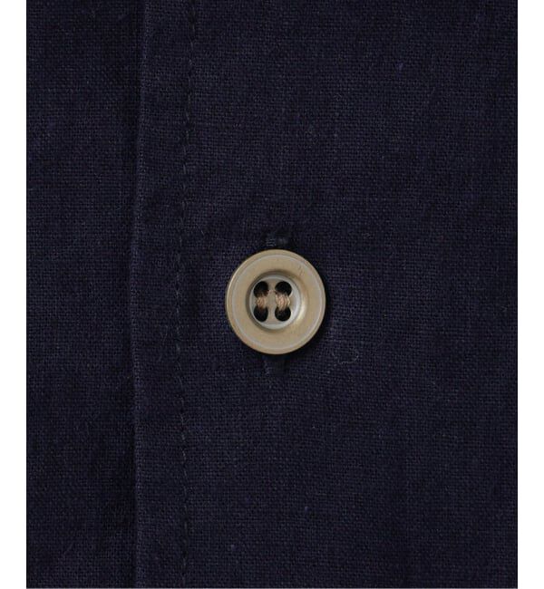 J.S.Homestead「《予約》J.S.Homestead / リラックス オープン コットン リネン 長袖 シャツ」|シャツ・ブラウス|