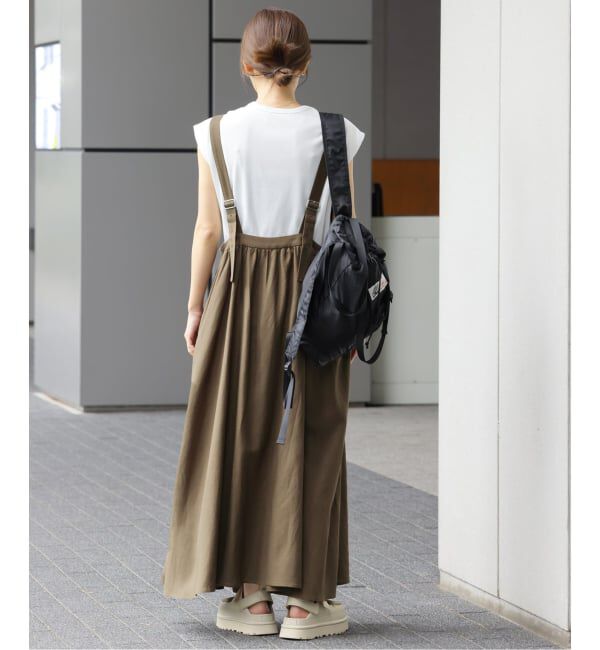 JOURNAL STANDARD relume「《WEB+一部店舗限定予約》［2点セット］リネンミックスタックワンピース+タンク」|ワンピース|