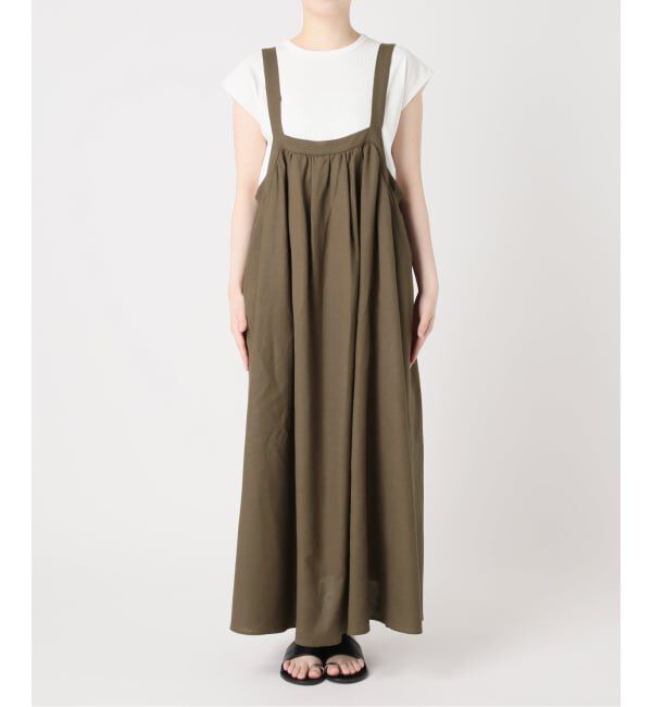 JOURNAL STANDARD relume「《WEB+一部店舗限定予約》［2点セット］リネンミックスタックワンピース+タンク」|ワンピース|