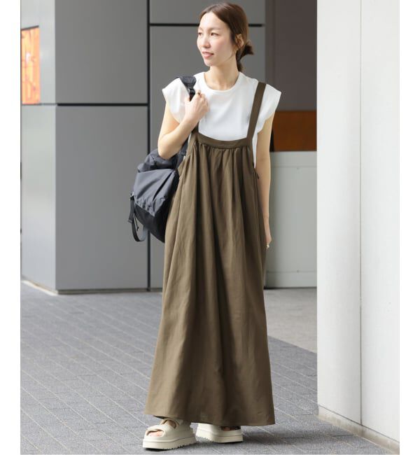 JOURNAL STANDARD relume「《WEB+一部店舗限定予約》［2点セット］リネンミックスタックワンピース+タンク」|ワンピース|