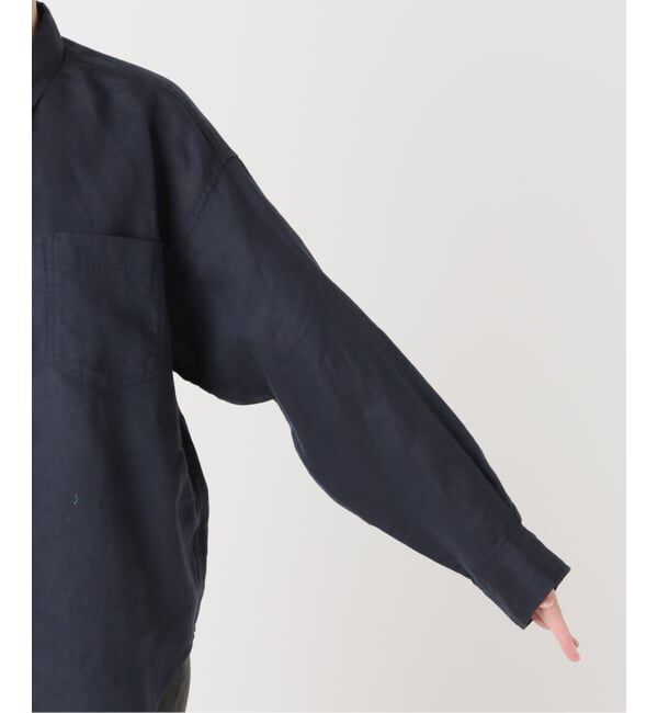 JOURNAL STANDARD relume「《追加予約 / 新色》カラーリネンオーバーサイズシャツ」|シャツ・ブラウス|