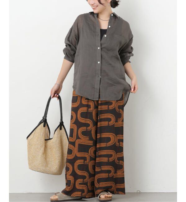 JOURNAL STANDARD relume「《予約》［26SS新作］モダンアフリカンプリントパンツ」|その他|