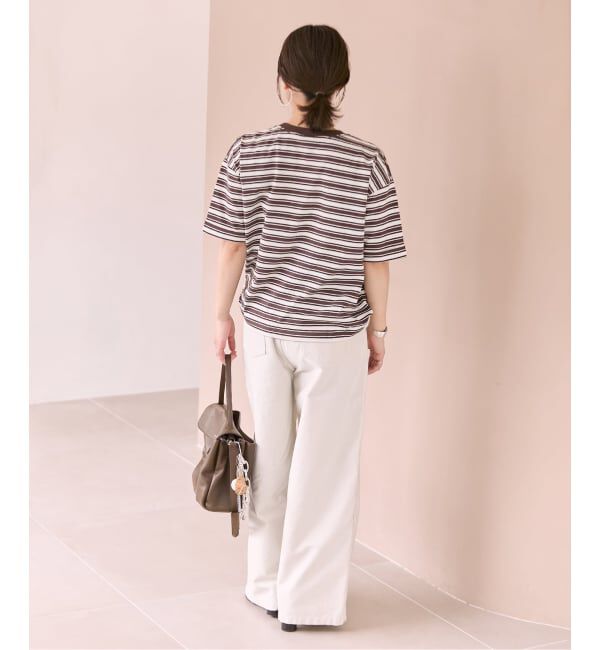 JOURNAL STANDARD「《追加予約》汗ジミ防止ボーダービッグT」|Tシャツ・カットソー|