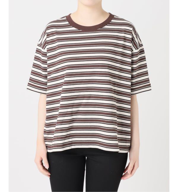 JOURNAL STANDARD「《追加予約》汗ジミ防止ボーダービッグT」|Tシャツ・カットソー|