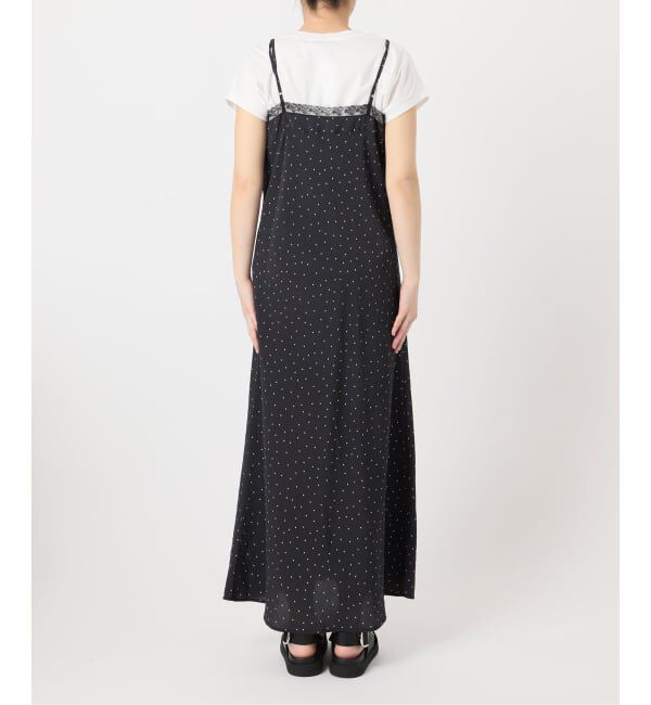 JOURNAL STANDARD「《予約》ドットプリントキャミワンピース」|ワンピース|