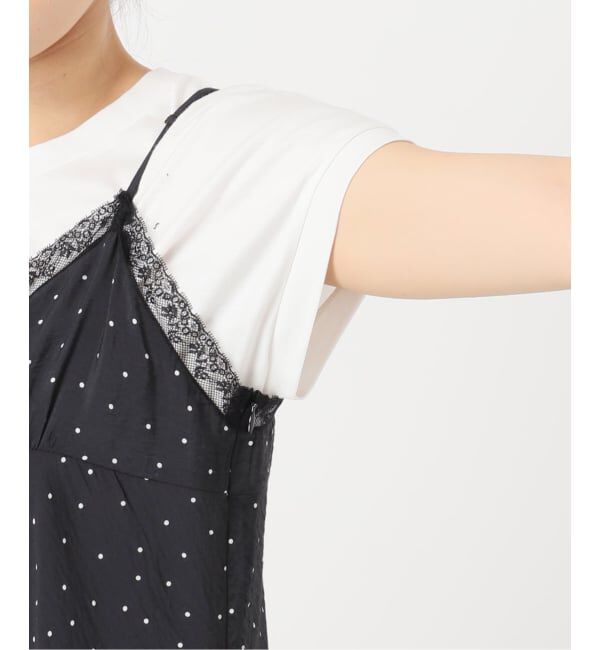 JOURNAL STANDARD「《予約》ドットプリントキャミワンピース」|ワンピース|