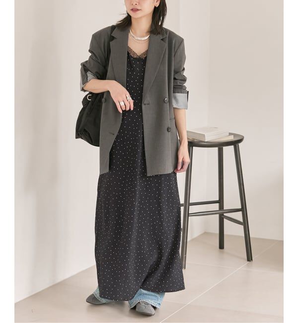 JOURNAL STANDARD「《予約》ドットプリントキャミワンピース」|ワンピース|