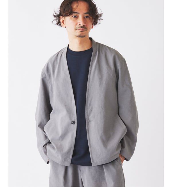 JOURNAL STANDARD relume「《予約》RIRANCHA(R) / リランチェ シアー カーディガンジャケット」|ノーカラージャケット|