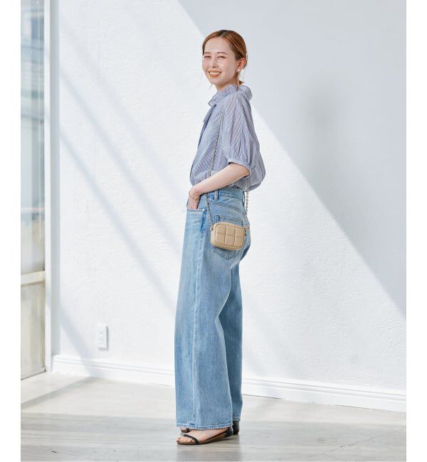 JOURNAL STANDARD「《追加予約》ボイルストライプフリル襟ブラウス」|シャツ・ブラウス|