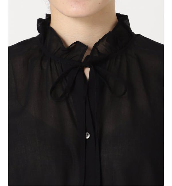 JOURNAL STANDARD「《追加予約》ボイルストライプフリル襟ブラウス」|シャツ・ブラウス|