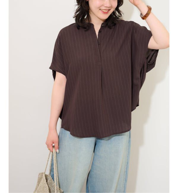 JOURNAL STANDARD relume「《追加予約 / 新色》N/Rダブルストライプブラウス」|シャツ・ブラウス|