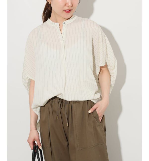 JOURNAL STANDARD relume「《追加予約 / 新色》N/Rダブルストライプブラウス」|シャツ・ブラウス|